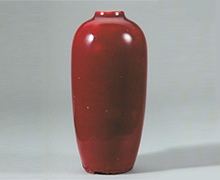 辰砂釉花瓶